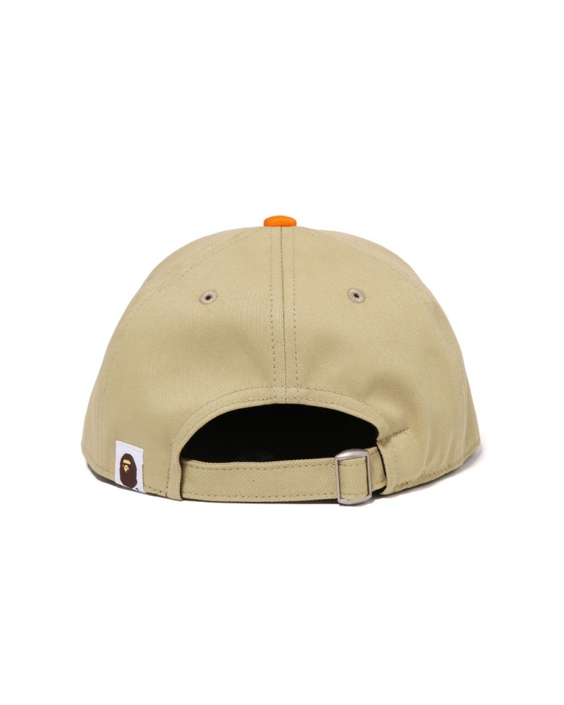 Autres Accessoires Bape Ape Head B Patch Beige Enfant | VEH-85122227